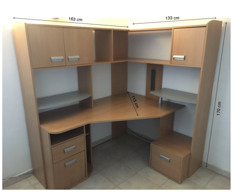 Bureau d'angle 120 L'Escale (04)