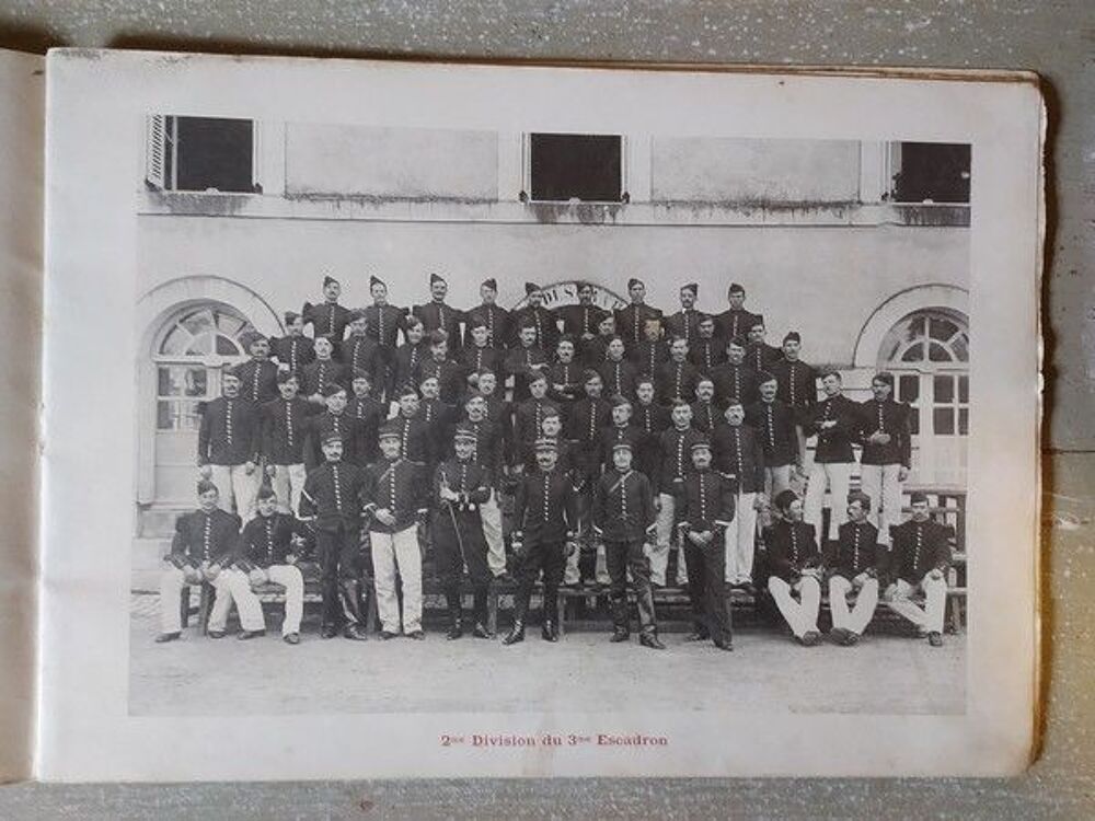 Album Photographies 8&egrave;me Cuirassiers Tours 1902 / Cavalerie 