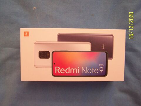 Redmi Note 9 Pro Interstellar Grey neuf
299 Issy-les-Moulineaux (92)