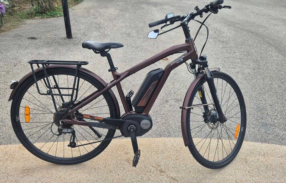 V&eacute;lo &eacute;lectrique Moustache marron samedi 28 Vélos