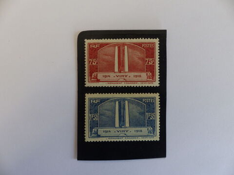 TIMBRES  316  ET  317  NEUFS **  COTE  75 � 12 Le Havre (76)
