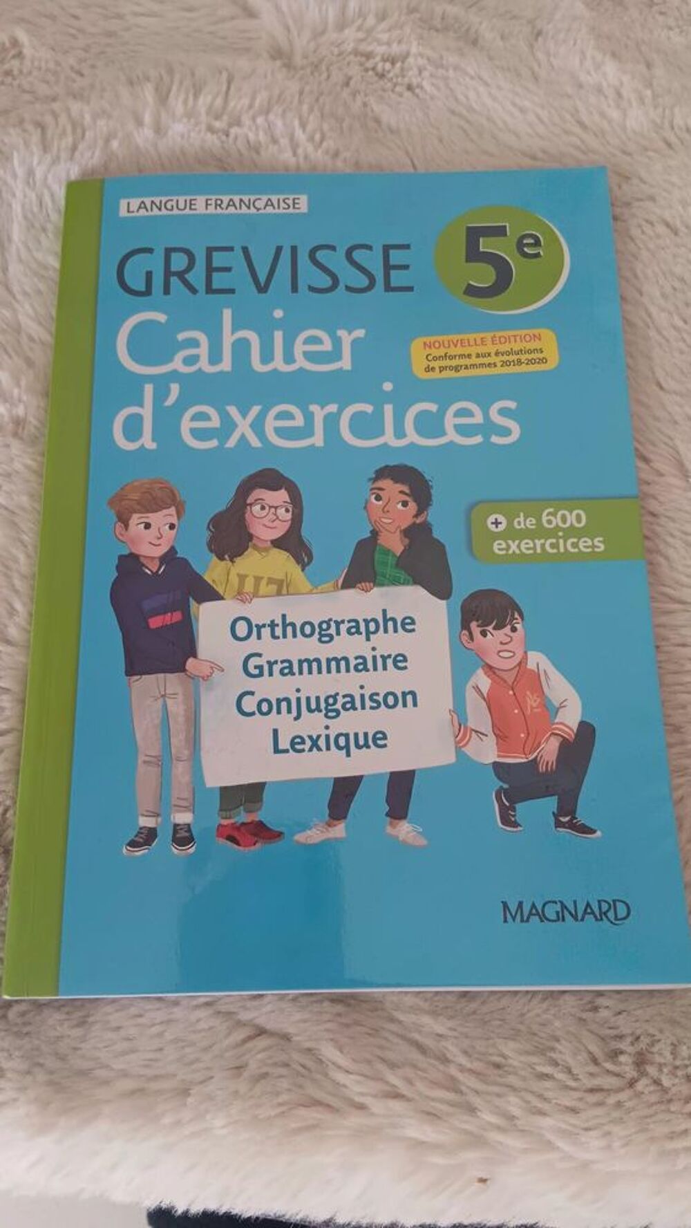 Cahier d exercices fran&ccedil;ais et anglais 
5eme Livres et BD