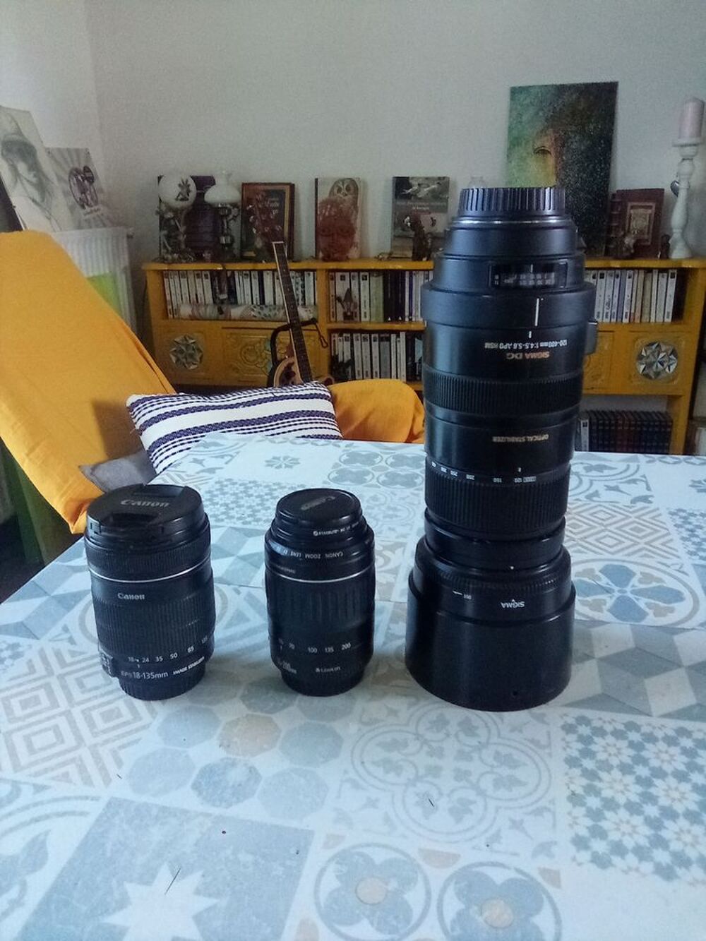 3 objectifs photo Photos/Video/TV