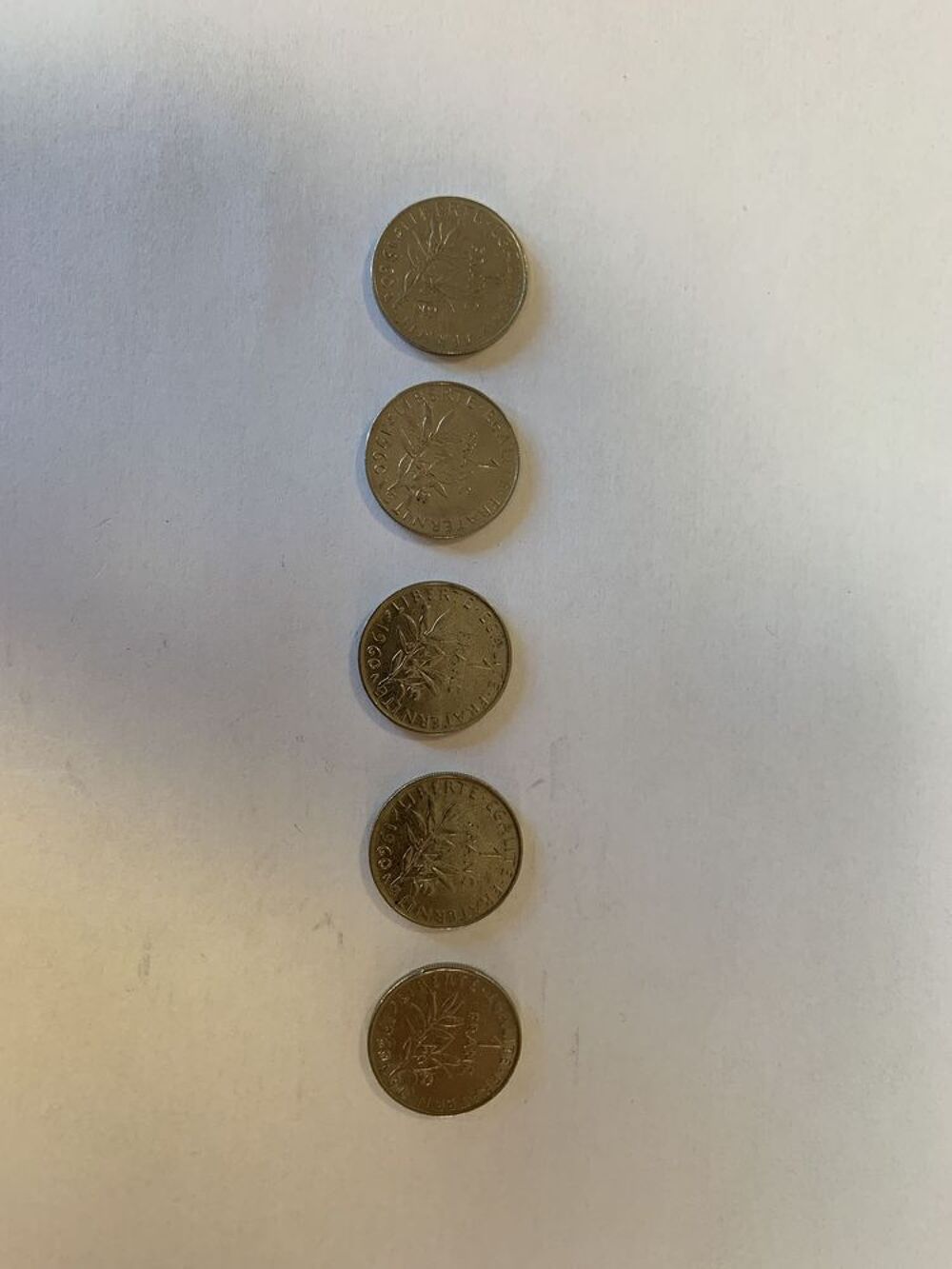 Piece de 1 franc semeuse 1960 Numismatique Pi&egrave;ce Franc 