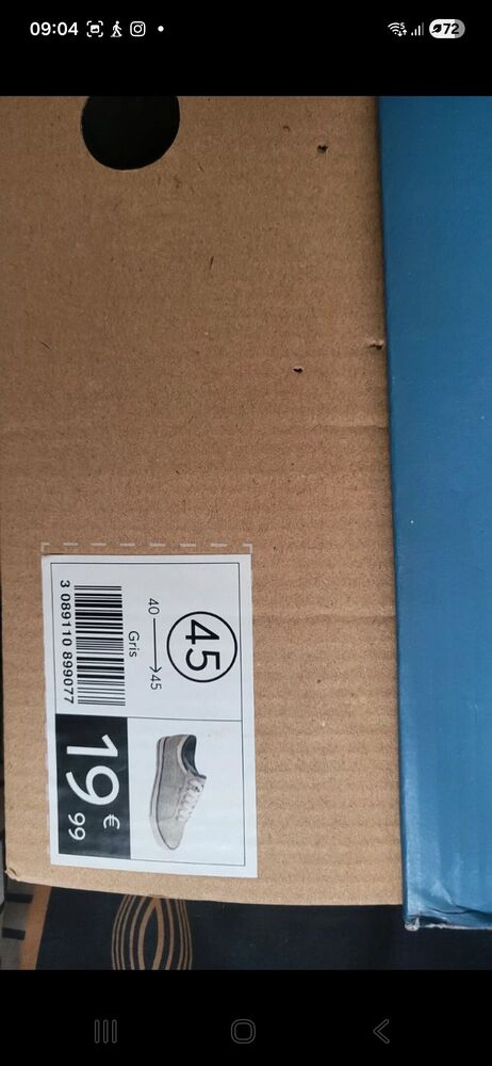 basket toile homme Chaussures