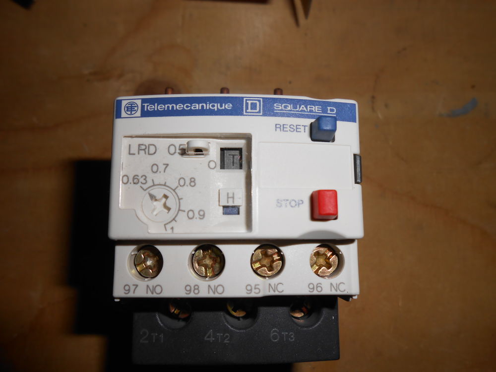 RELAIS THERMIQUE TELEMECANIQUE LR D05 (29) Bricolage