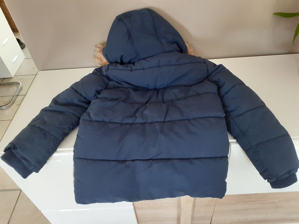 parka chaude bleu okaidi Vêtements enfants
