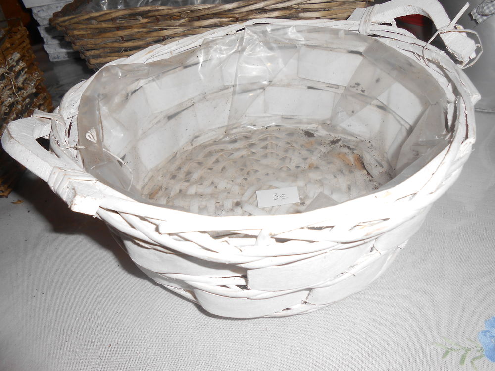 cache-pots en corde, osier bois : toutes tailles : compo No&euml; Jardin