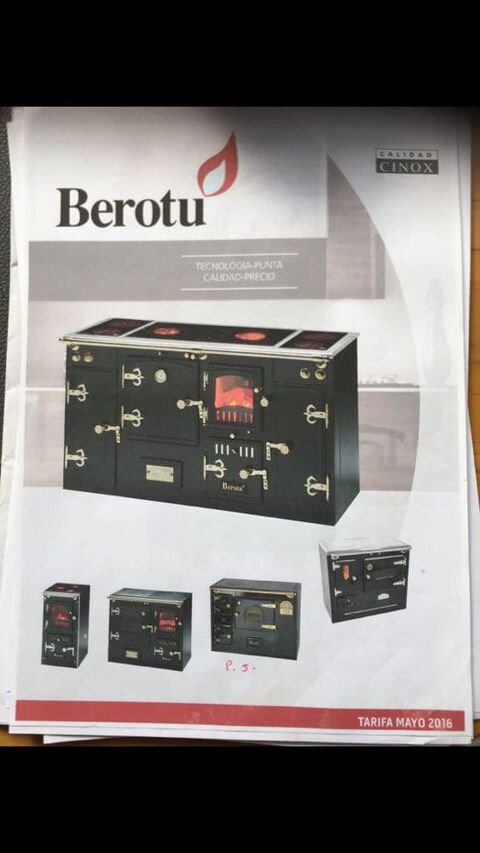 Chaudière Cuisinière à bois et charbon 2500 Fouesnant (29)