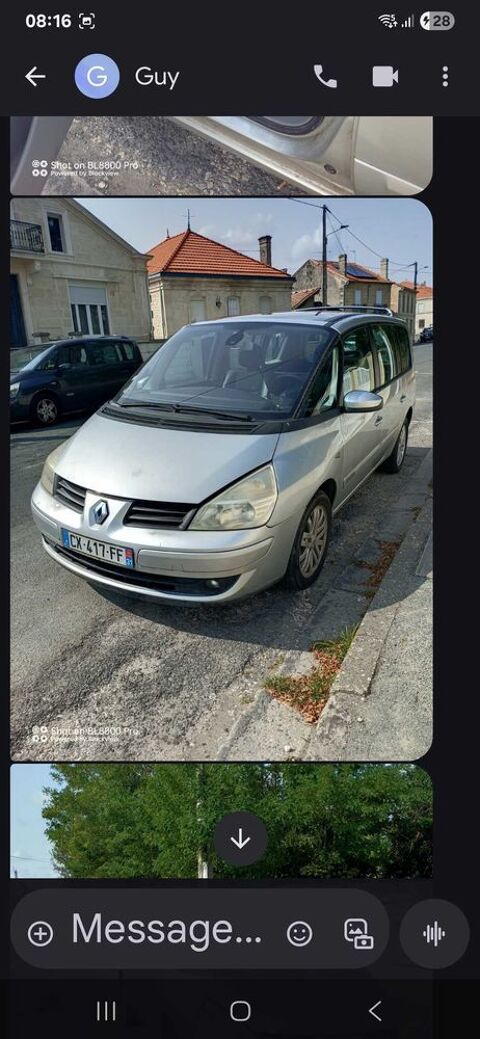 Renault espace 4 2006 2.2 172000km