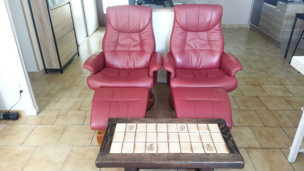 ; 4 FAUTEUILS TOURNANT INCLINABLE Meubles