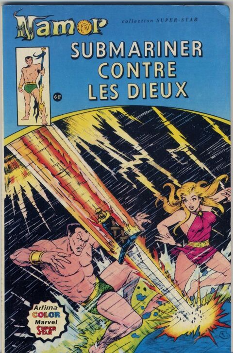 NAMOR : Submariner contre les dieux - Marvel - Aredit - 1979 6 Argenteuil (95)