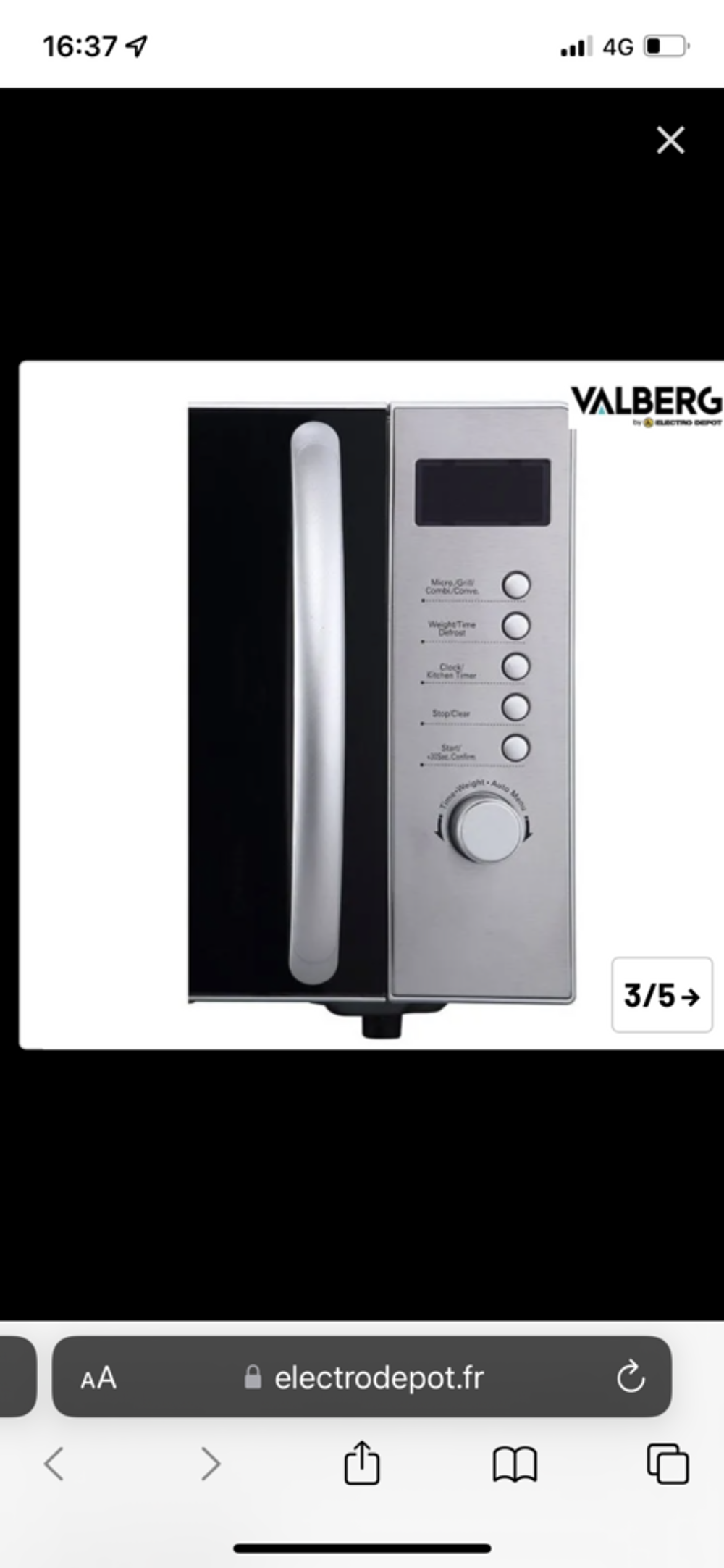 Micro-onde Electroménager