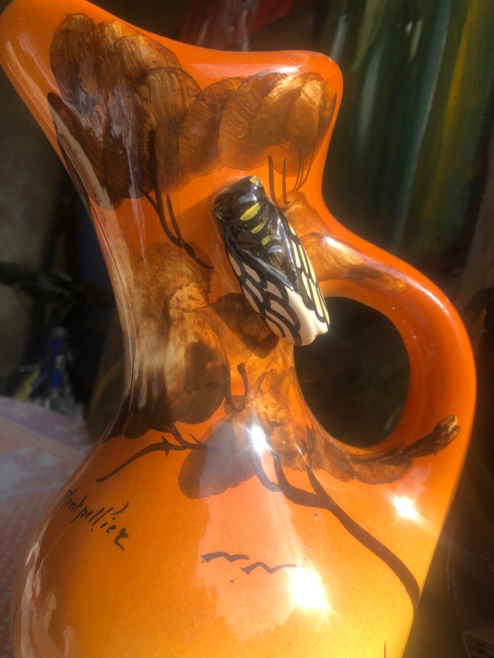 Vase et sali&egrave;re 