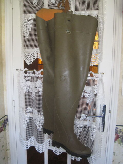 Cuissardes pour p�che � la truite de marque Chameau 70 Abrest (03)