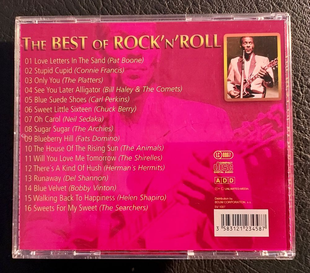 THE BEST OF ROCK'N'ROLL -CD- ANIMALS-Chuck BERRY-Bill HALEY CD et vinyles