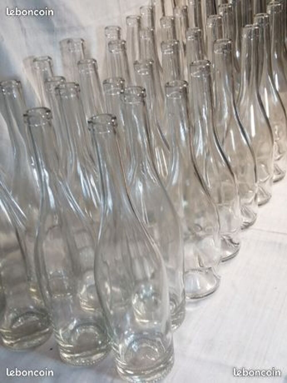 Bouteilles verre transparent: d&eacute;co ou vin blanc &amp; ros&eacute; Décoration