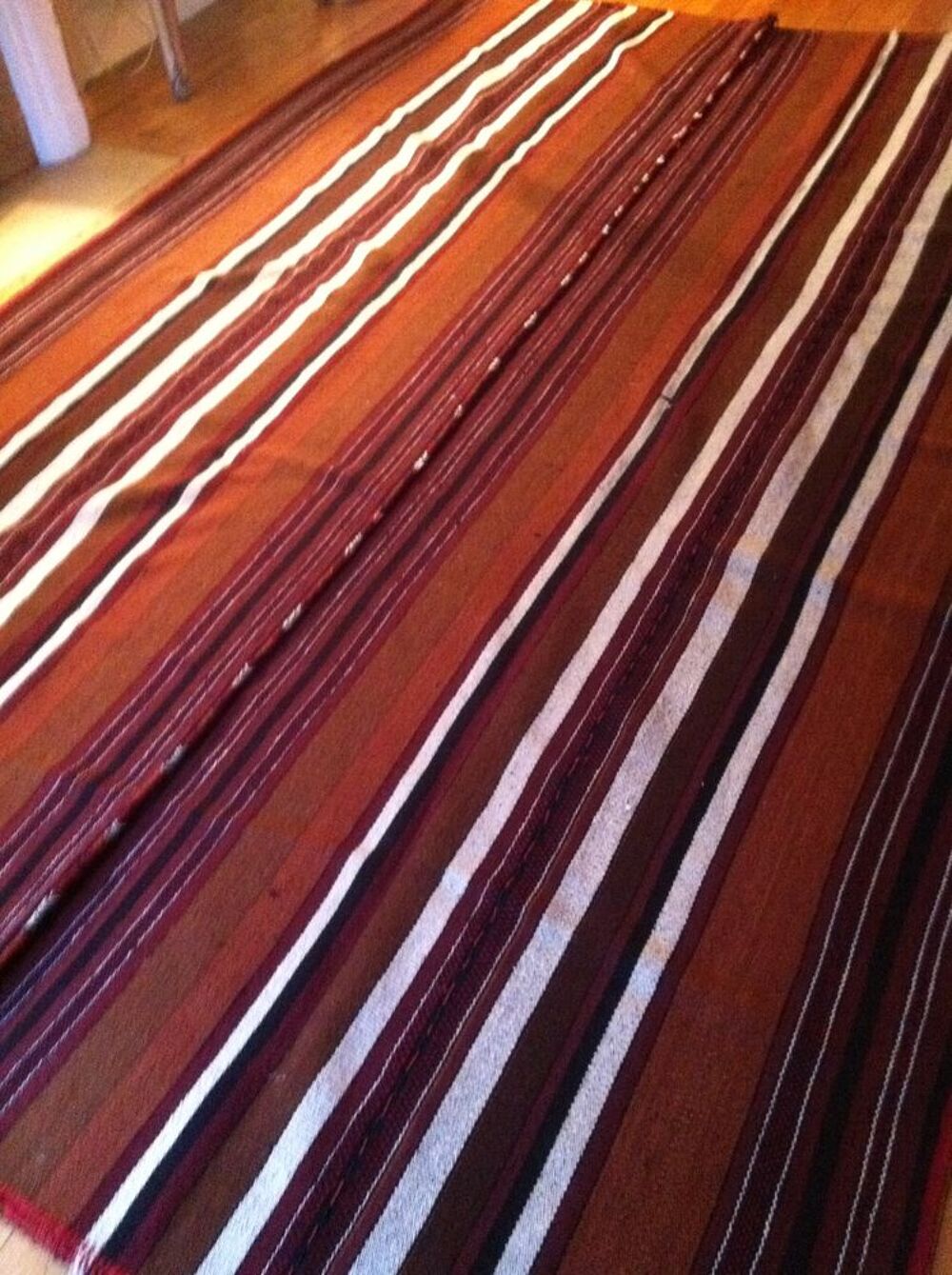Tapis de nomade en laine de dromadaire Décoration