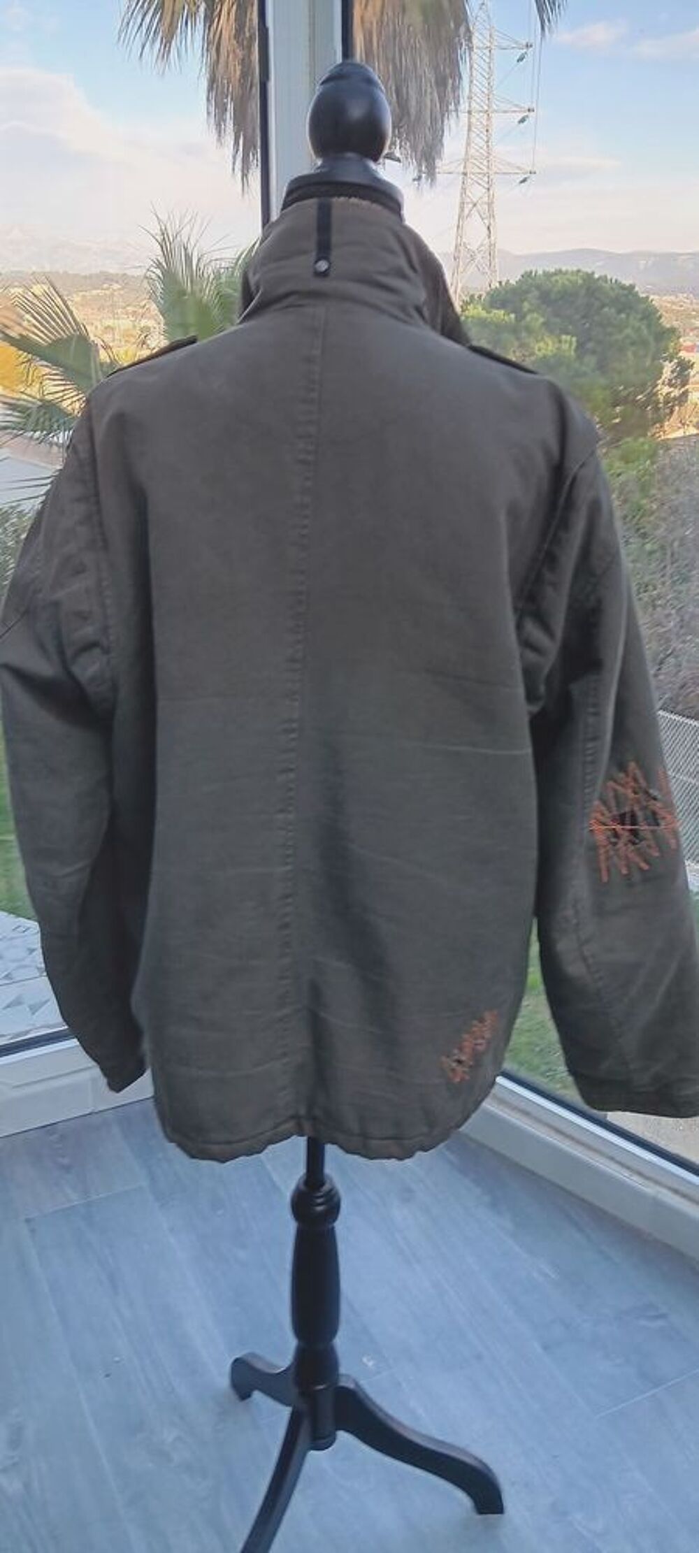 Veste style arm&eacute;e Vêtements