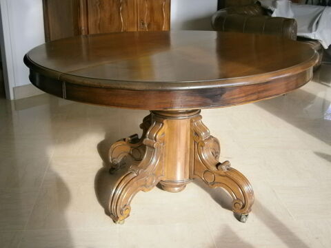 Table ovale, extensible en noyer 19i�me + 4 Chaises 4200 Grenoble (38)