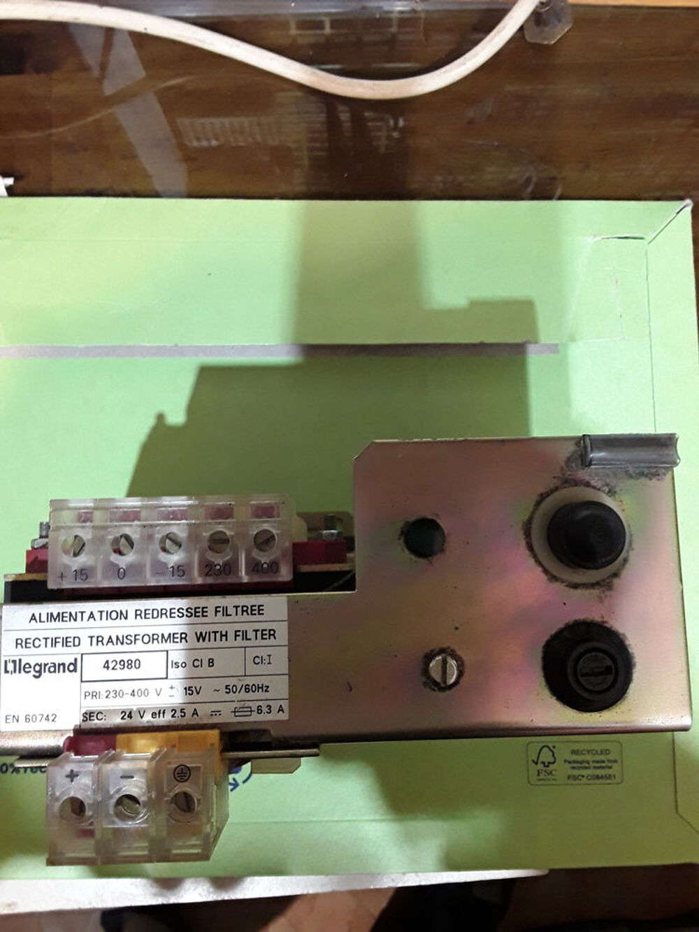 ALIMENTATION REDRESSEE FILTREE LEGRAND 42980
Bricolage