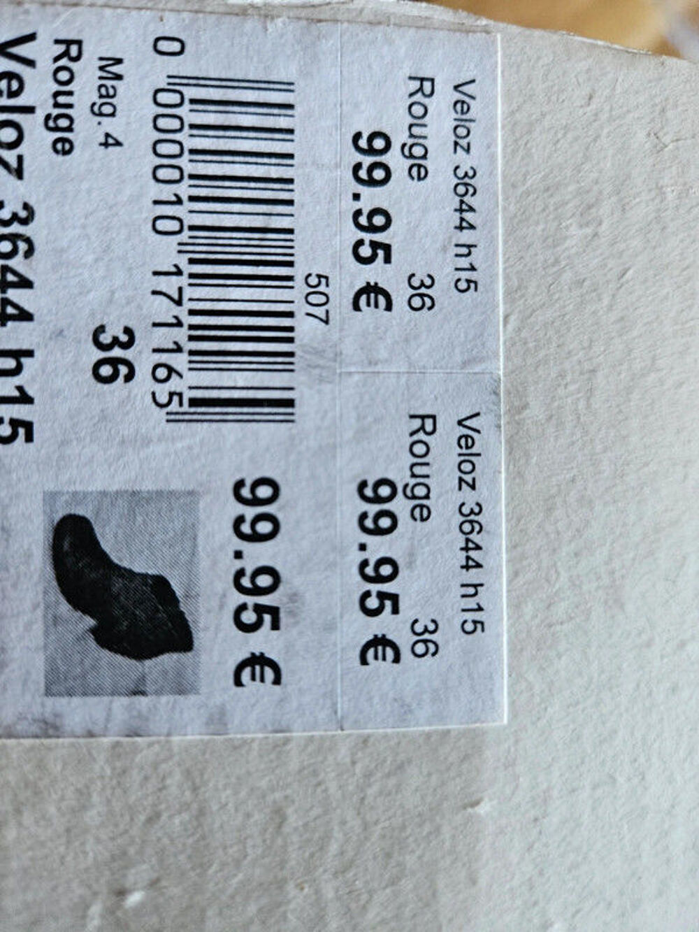 Bottine bordeaux Chaussures