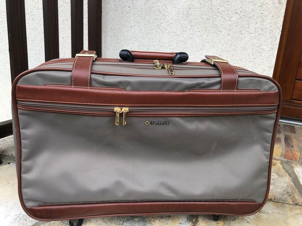 Valise souple Samsonite r&eacute;tro Maroquinerie