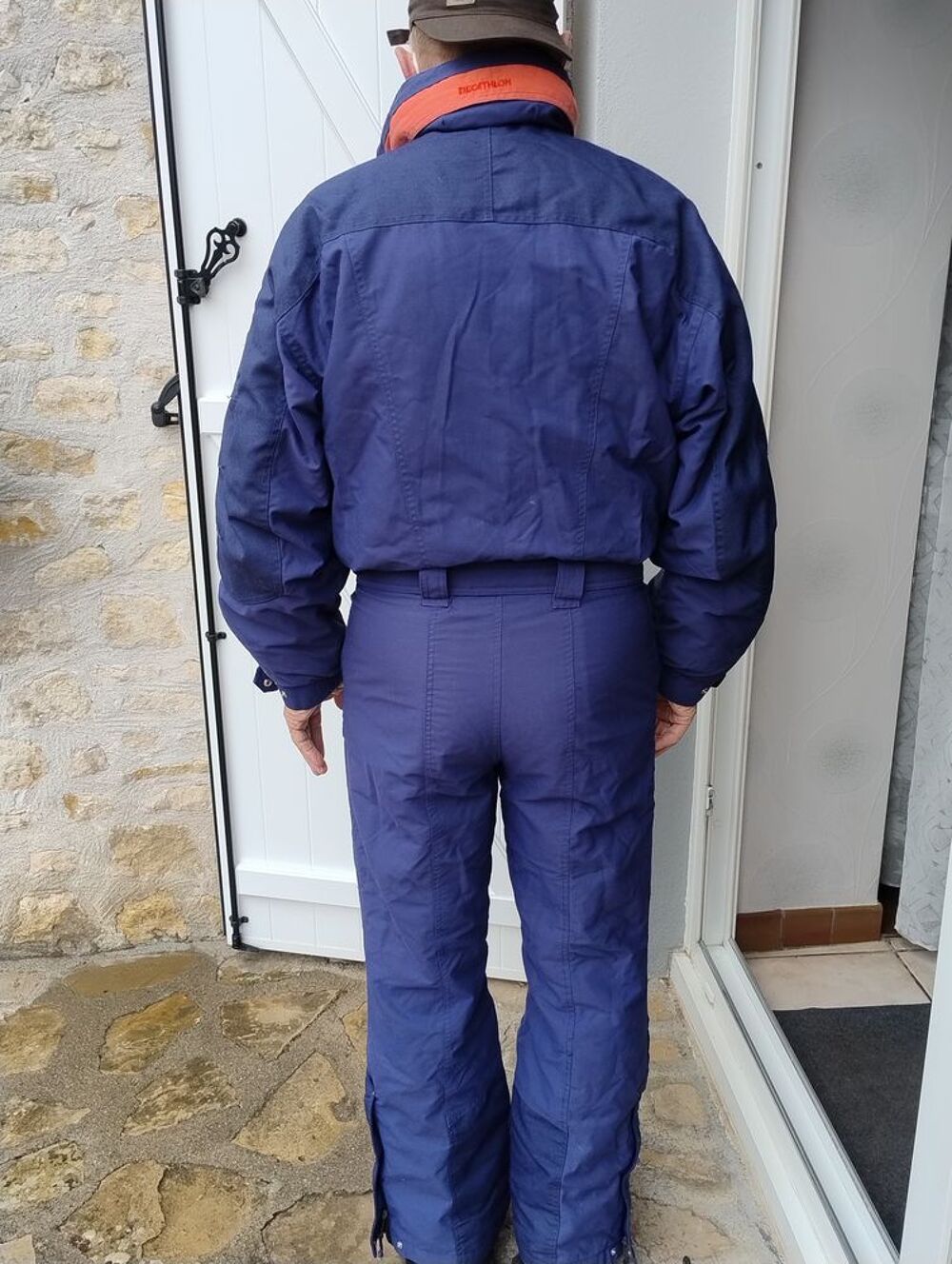 COMBI SKI TAILLE M BLEU/VIOLET ET ORANGE AVEC SYSTEME RECCO Vêtements