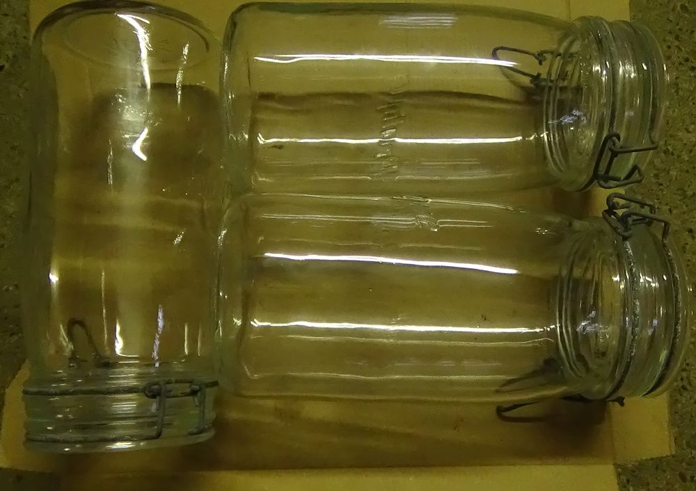 Bocaux &agrave; conserve de 1 litre et demi Cuisine