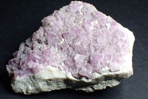 Fluorite rose/violette (Cristaux octaédriques) Mine Navidad 45 La Petite-Raon (88)