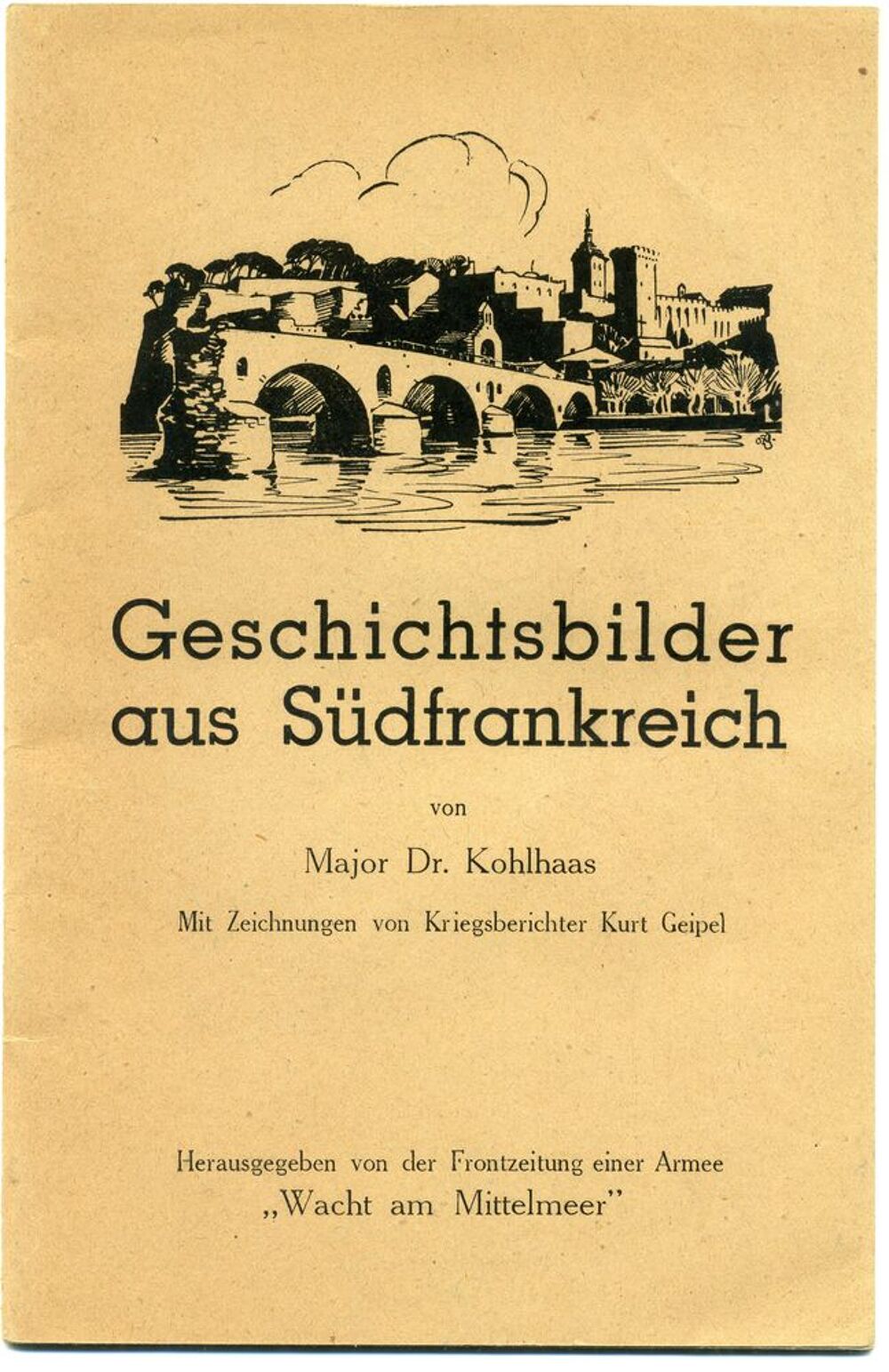 Livret Touristique Allemand WW2 Ann&eacute;e 1940 