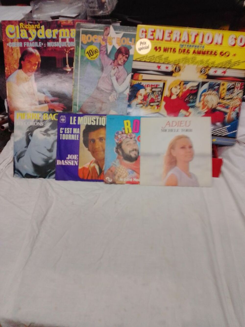 LOT DE DISQUES VINYLS 33 ET 45 TOURS Audio et hifi