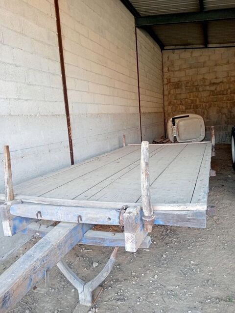 remorque agricole en bois 300 26240 Mureils