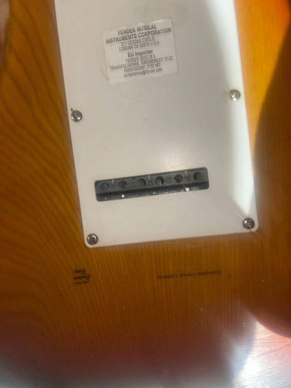 Mod&egrave;le : Fender American Deluxe Stratocaster (Made in USA - Audio et hifi