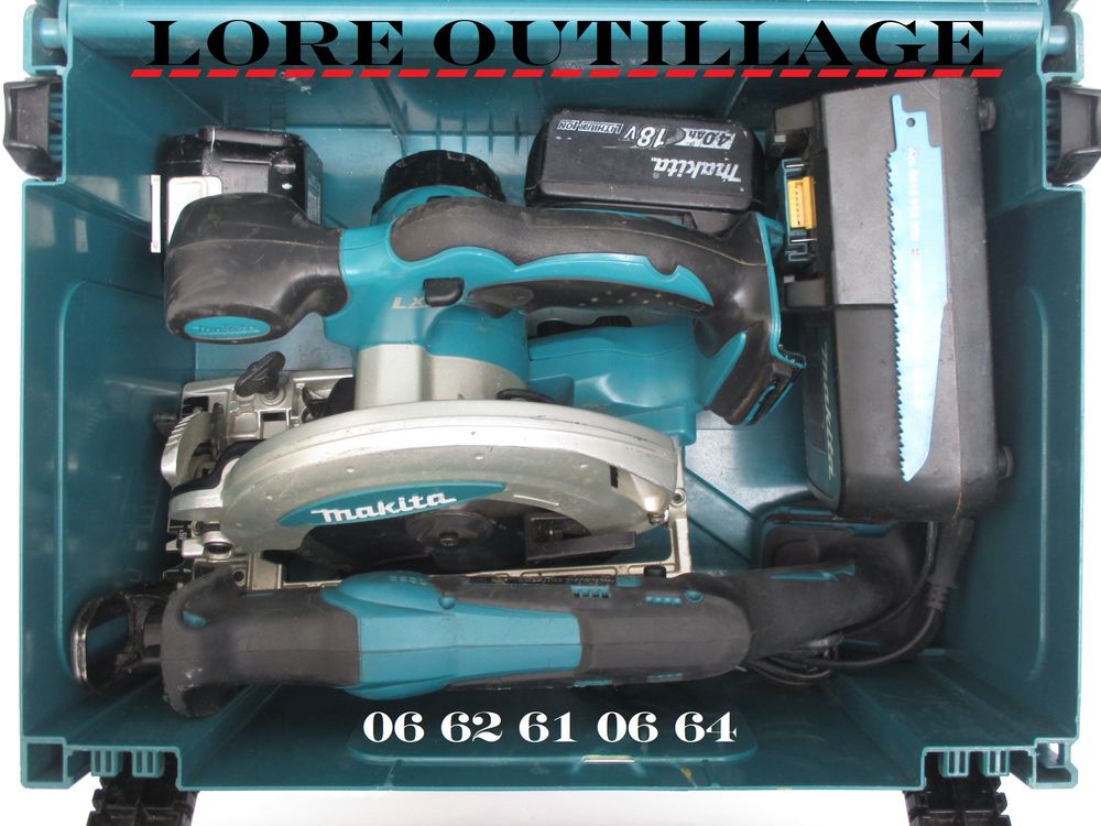 MAKITA DSS610 + DJR183 Bricolage