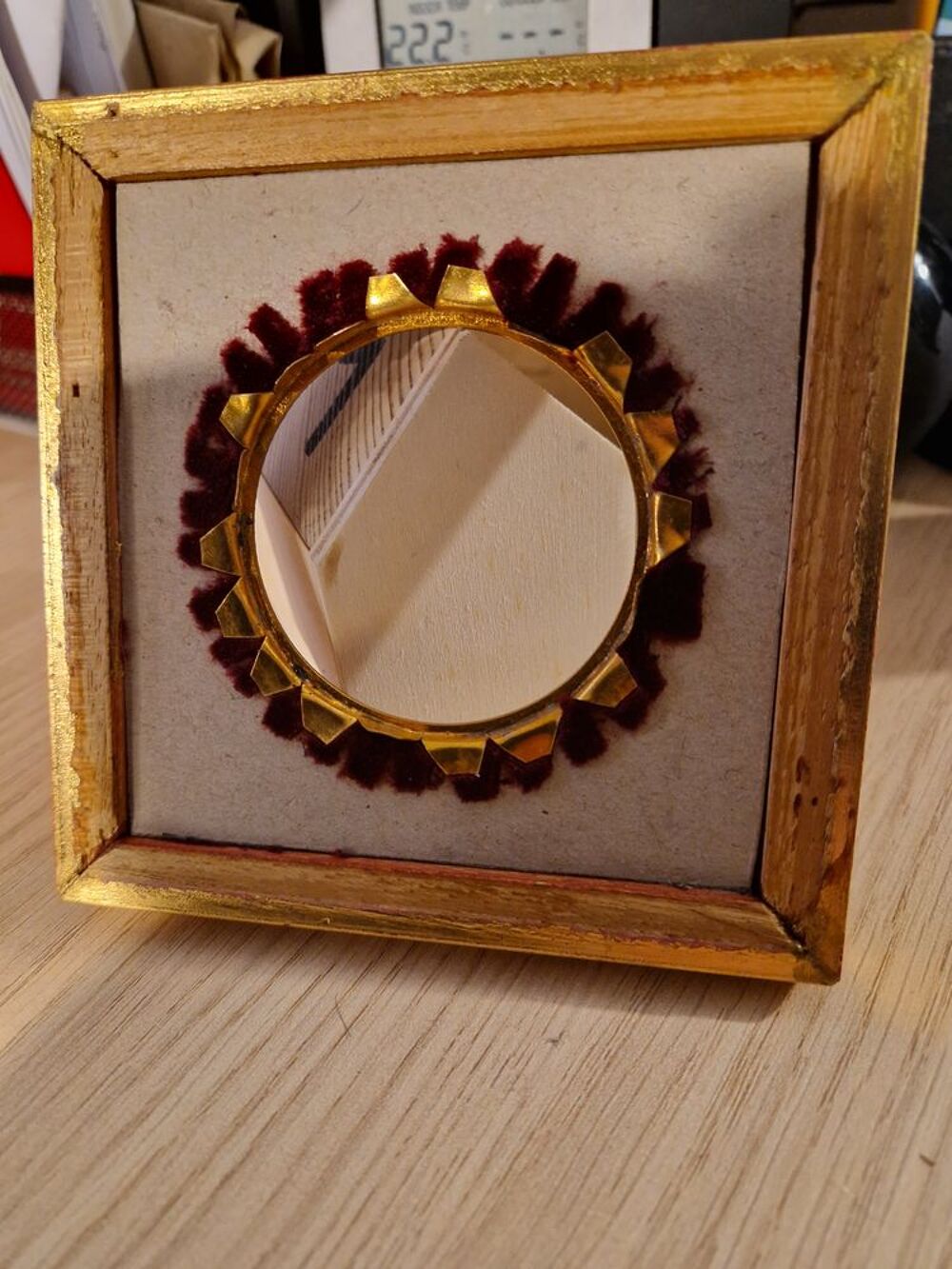 Cadre pour miniature - milieu du XX&egrave;me Décoration