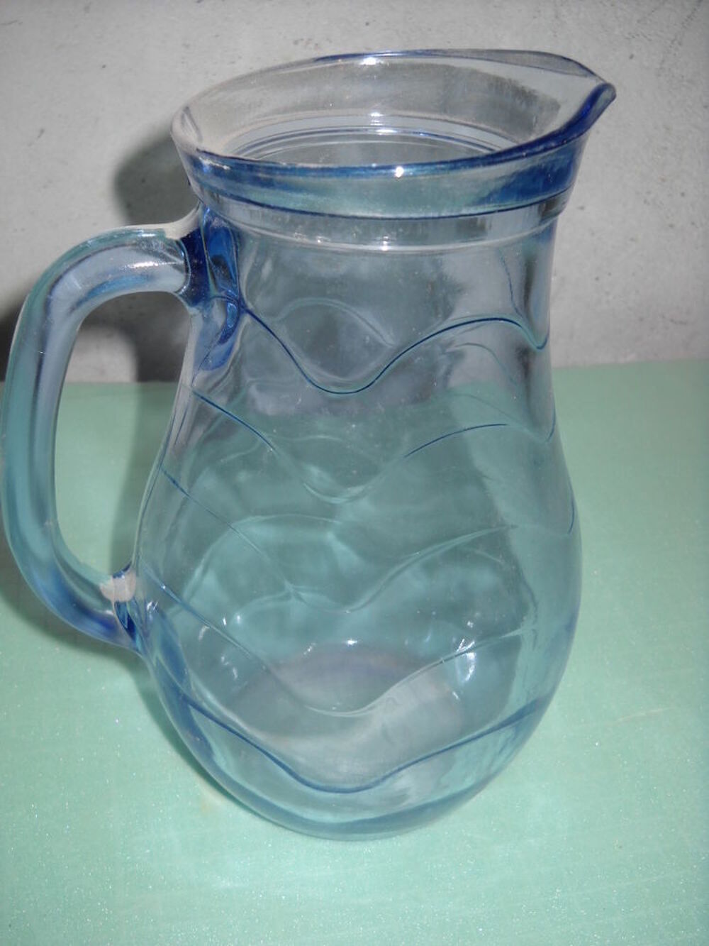 pichet 1 L verre bleu Cuisine