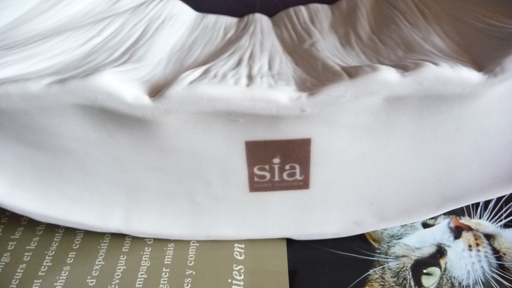 Vase c&eacute;ramique blanc "SIA" Décoration