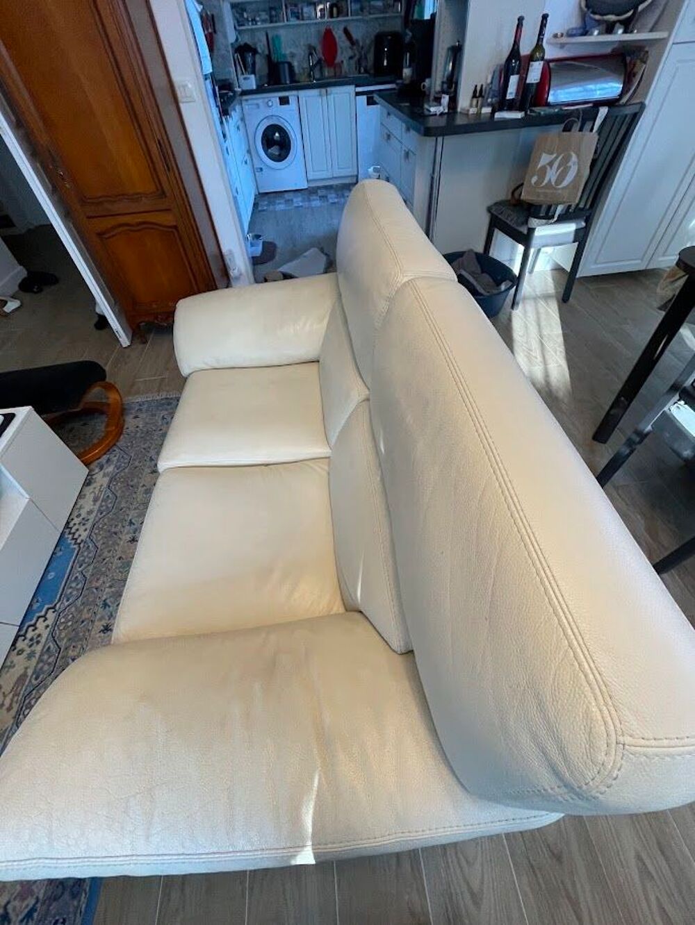 canap&eacute; cuir 2 places Meubles