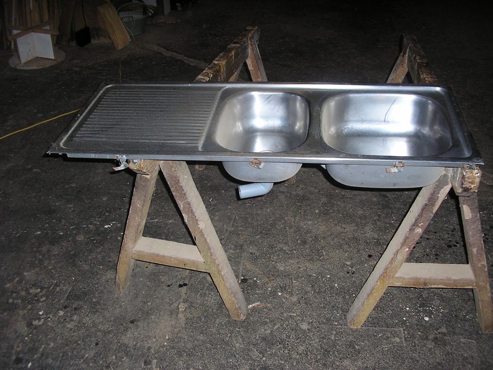 EVIER INOX Bricolage