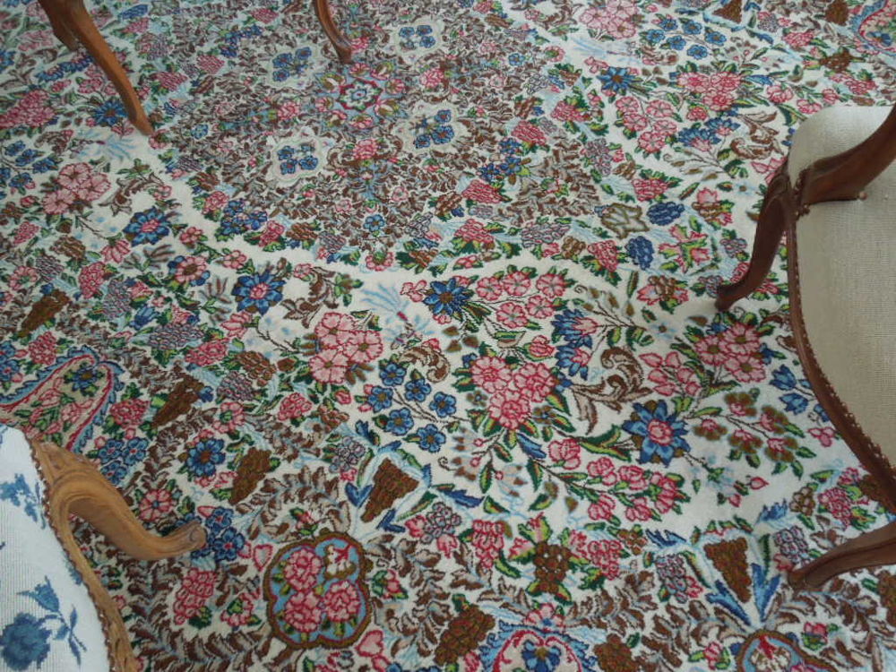 Grand tapis persan (407x300) Décoration