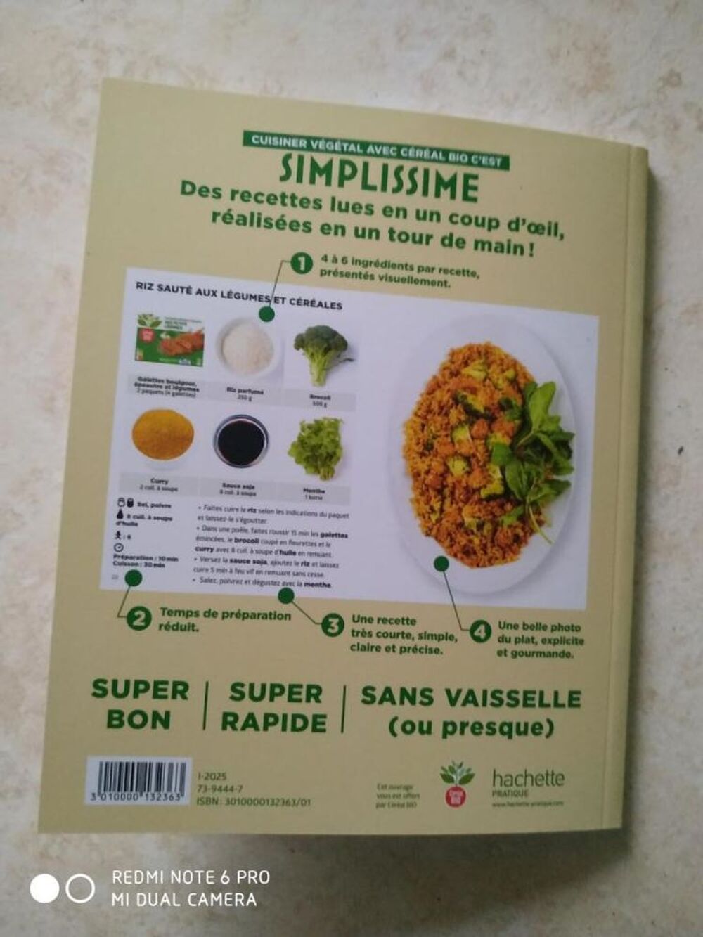 Livret Cuisiner v&eacute;g&eacute;tal (Neuf) Livres et BD