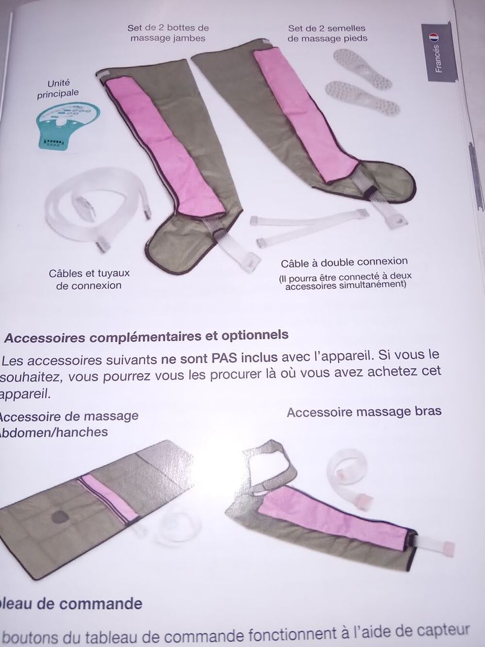  .appareil de pressotherapie ou drainage lymphatique complet Sports