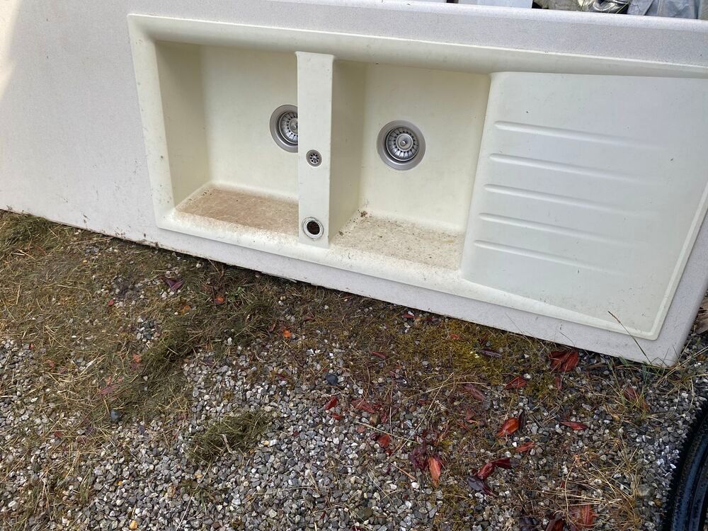 portail en PVC excellent etat Jardin