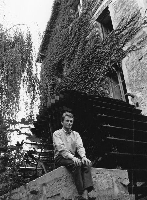 Claude FRANCOIS au Moulin de Dannemois - vintage - N&B 12 Argenteuil (95)