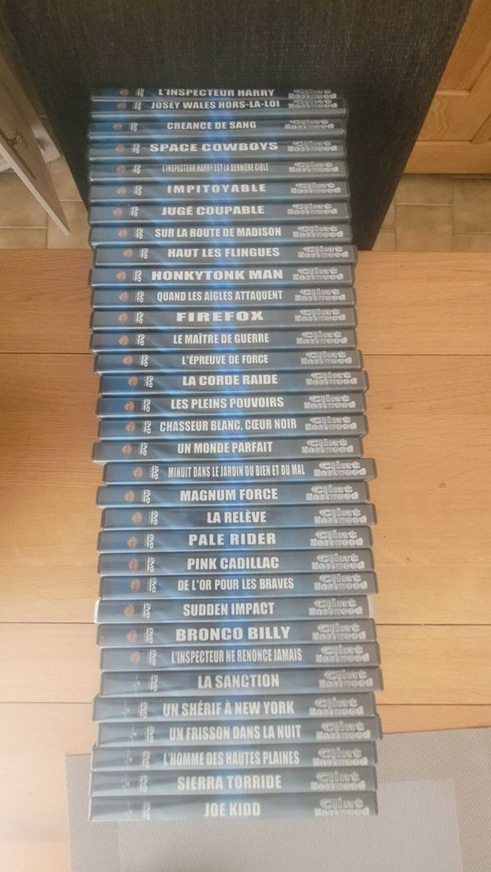 DVD Clint Eastwood ( 33 DVD ) DVD et blu-ray
