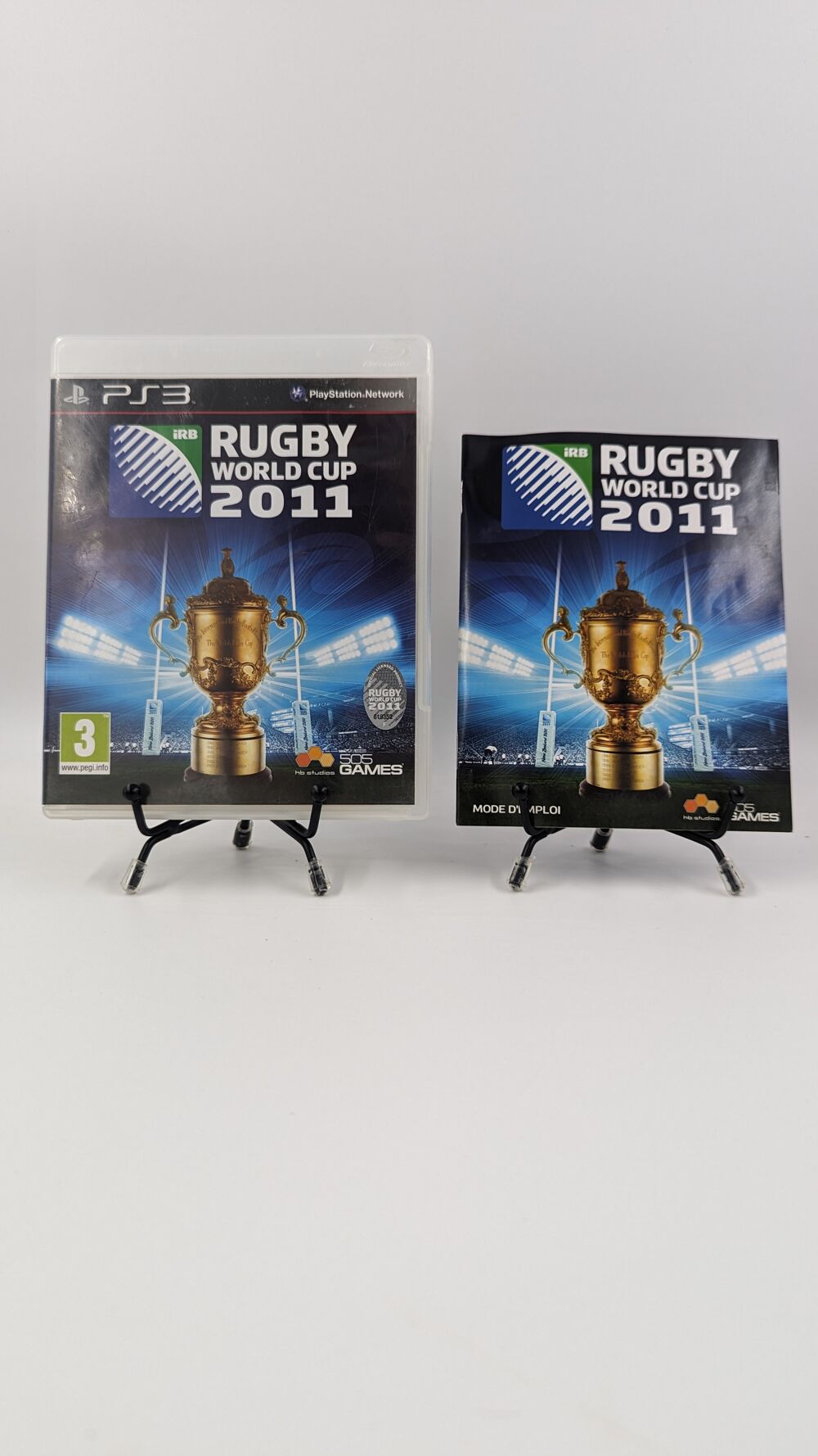 Jeu PS3 Playstation 3 Rugby World Cup 2011 en boite, complet Consoles et jeux vidos