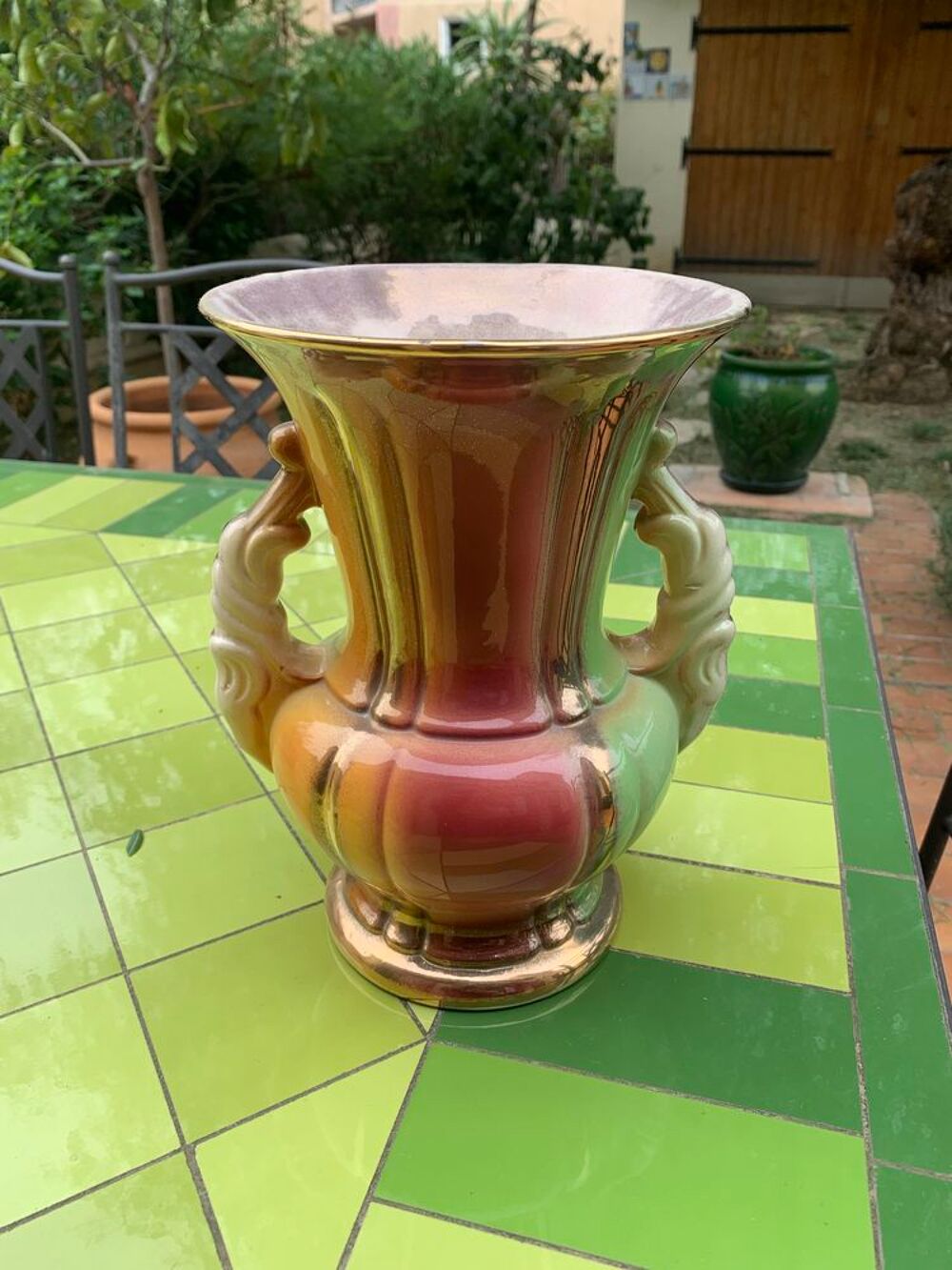 Vase art d&eacute;co \'\' ADP 46.C.13.26. \'\' Décoration