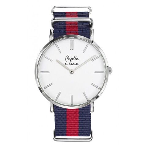 Montre Menthe  l'Eau - La Rsistante bleu/rouge
47 Vouneuil-sur-Vienne (86)