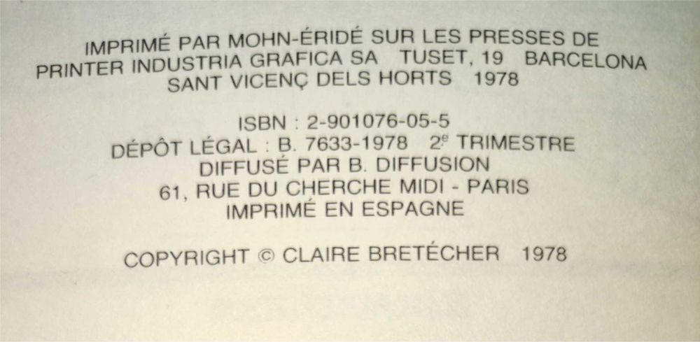 Les frustr&eacute;s 3 Claire Bretecher 1978 Livres et BD